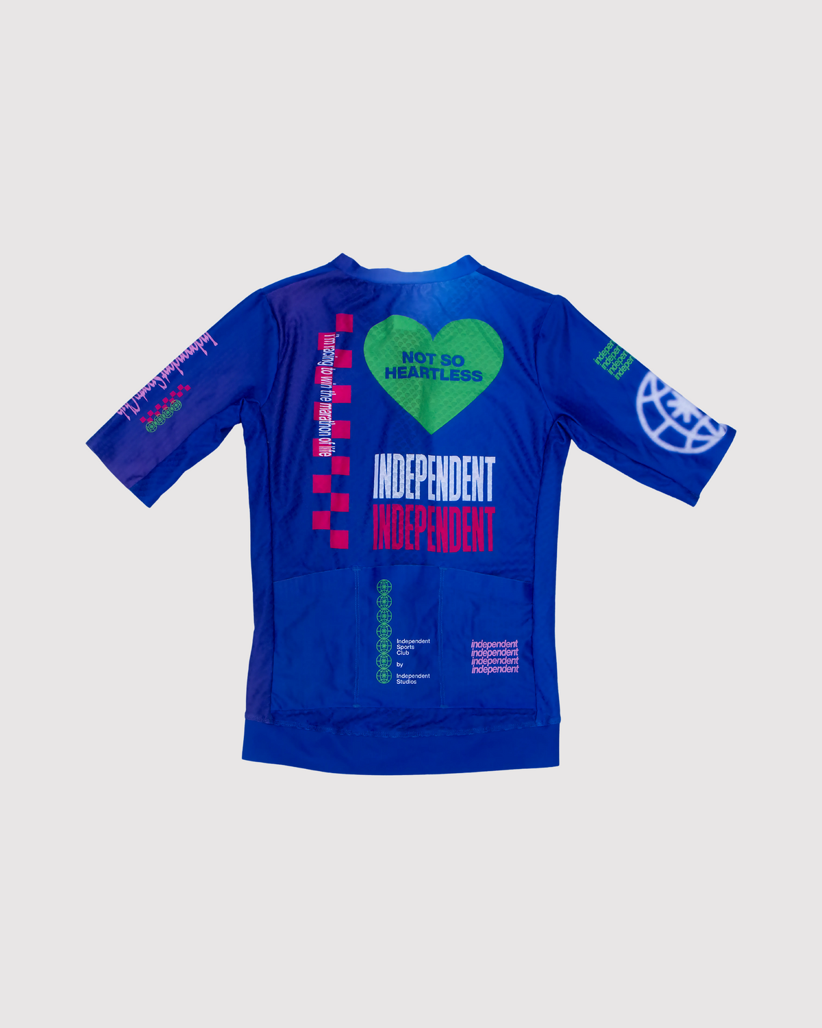 racing team jersey blue