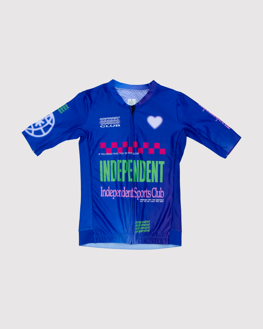 racing team jersey blue