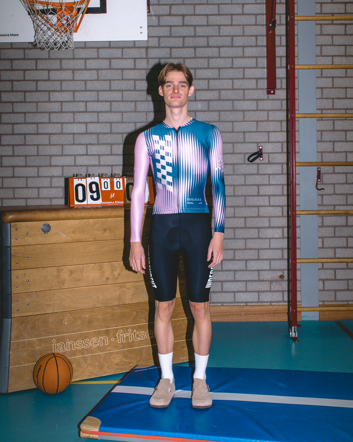 Fade Line Longsleeve Jersey Pink